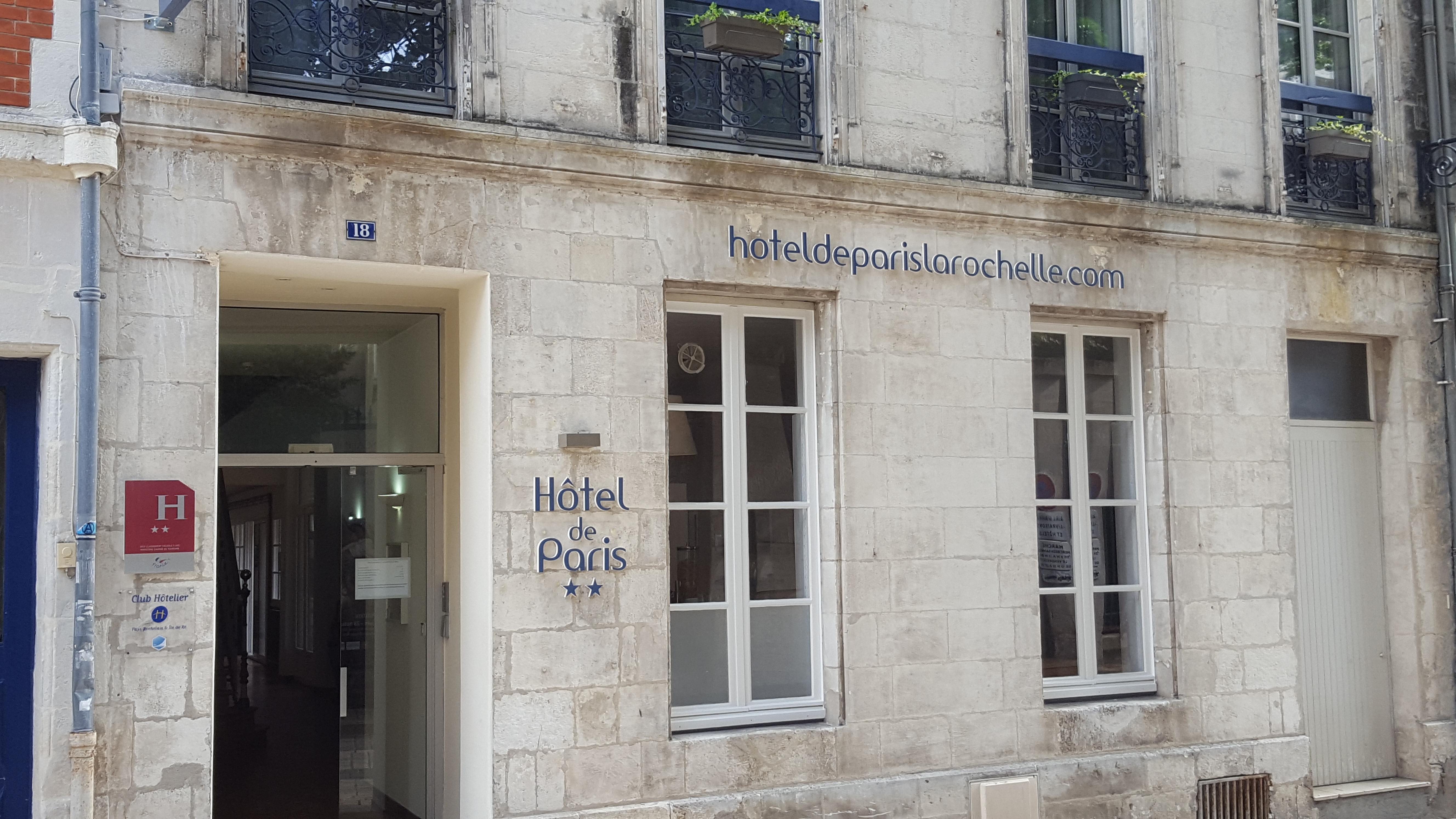 Hotel De Paris La Rochelle  Exteriör bild